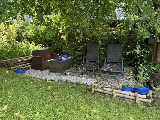 kühle Ecke im Sommer