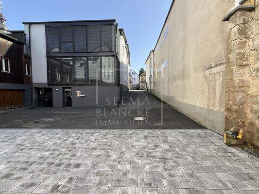 Innenhof, Stellplatz