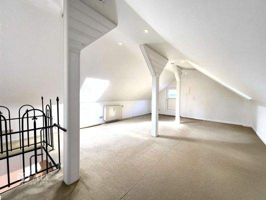 Studio und Zugang zur Dachterrasse