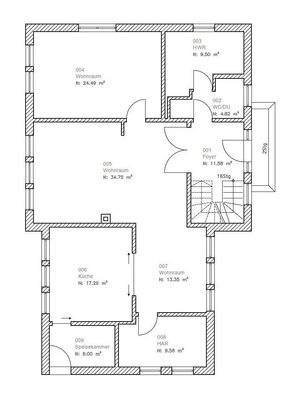 Grundriss Erdgeschoss
