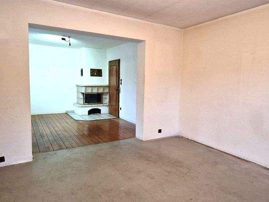 Wohnbereich m. Kamin