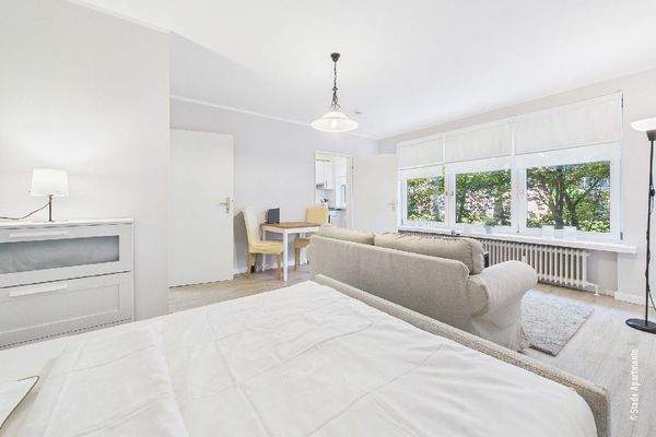 Wohn- und Schlafzimmer