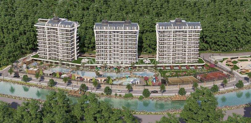 Modern Flats in Hotel-Style Complex in Demirtaş, Alanya