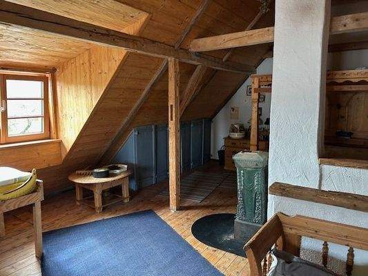 Schlaf- und Wohnbereich im OG