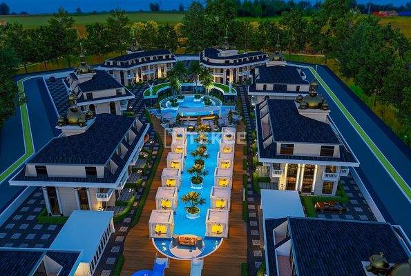 New Apartments Surrounded by Nature in Alanya İncekum