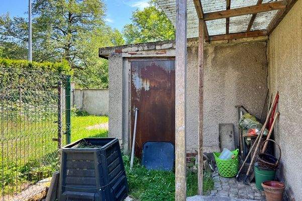 Kellereingang unter dem Saal