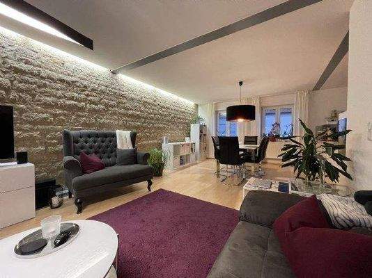 loftartiger Wohn- / Essbereich