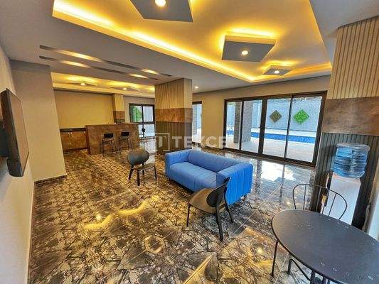 Stylishly Designed Apartments Close to Social Amenities in Alanya
