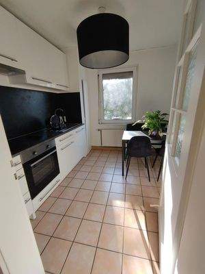 Küche mit Essecke