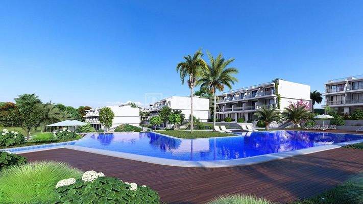 Apartments in a Complex Close to the Sea in North Cyprus Tatlısu