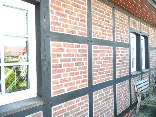 Eichenfachwerk im Detail