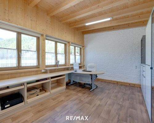 Büro im neuen Zubau