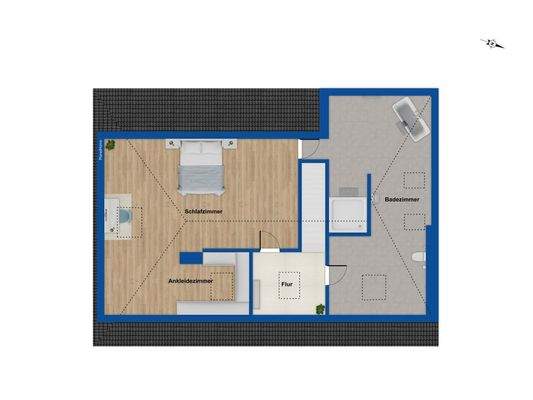 Grundriss Dachgeschoss