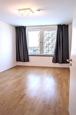 Schlafzimmer mit Blick