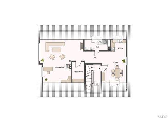 Grundriss Dachgeschoss