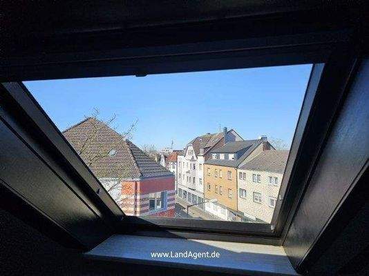 Blick aus dem Wohnzimmer