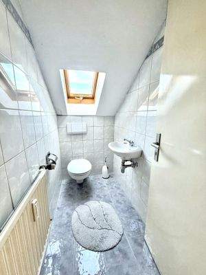 WC im Dachgeschoss