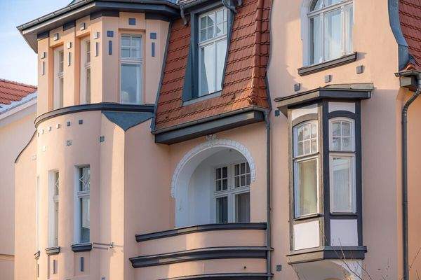 weiteres Detail Fassade - Balkon