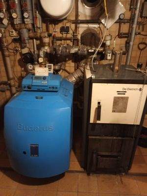 Heizung Öl - Festbrennstoffe