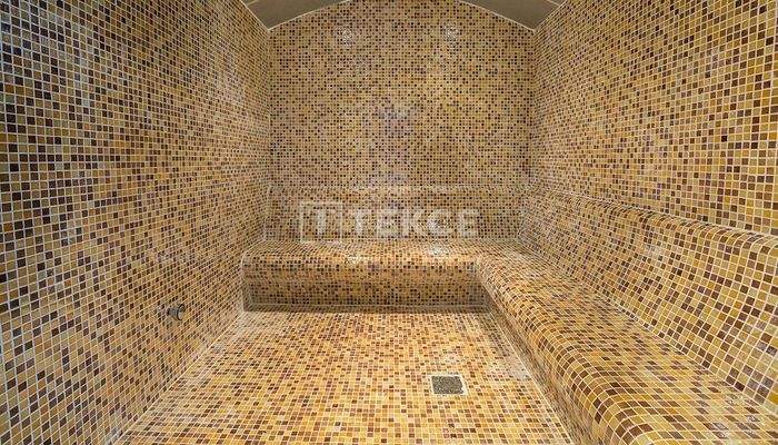 Furnished Flat with Sea and City Views in Kargıcak