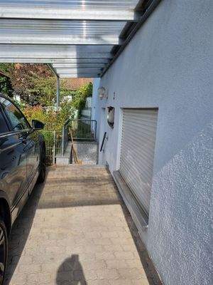 Eingang Souterrainwohnung 