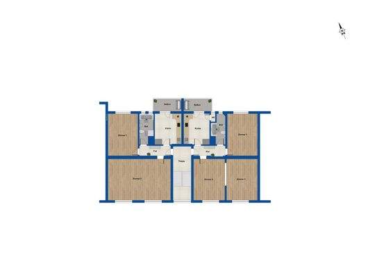 Grundriss 2.Obergeschoss