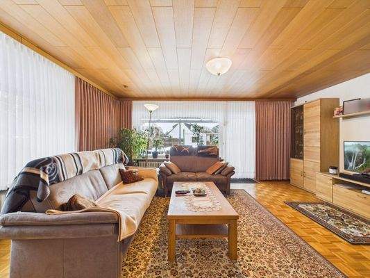 Wohnzimmer mit Terrassenzugang