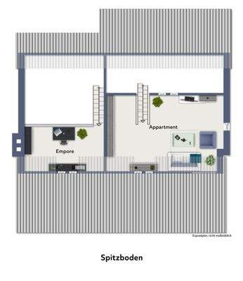 Grundriss nicht maßstabsgerecht