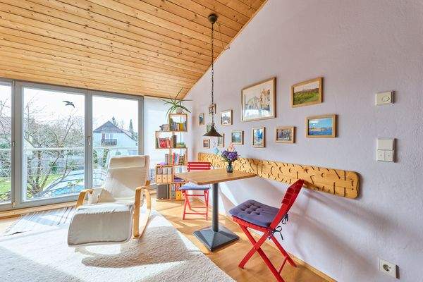 Detail Wohnen im Obergeschoss