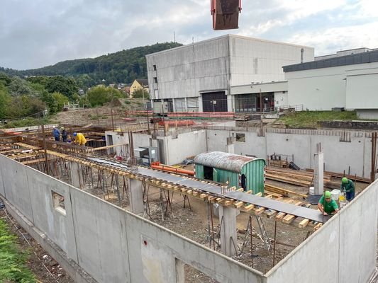 Baustelle im September 24