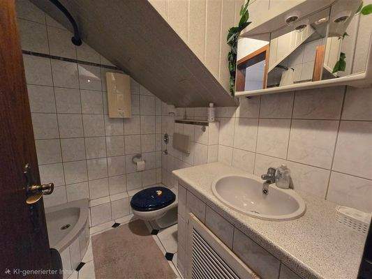 Wohnung 3 im DG / Badezimmer