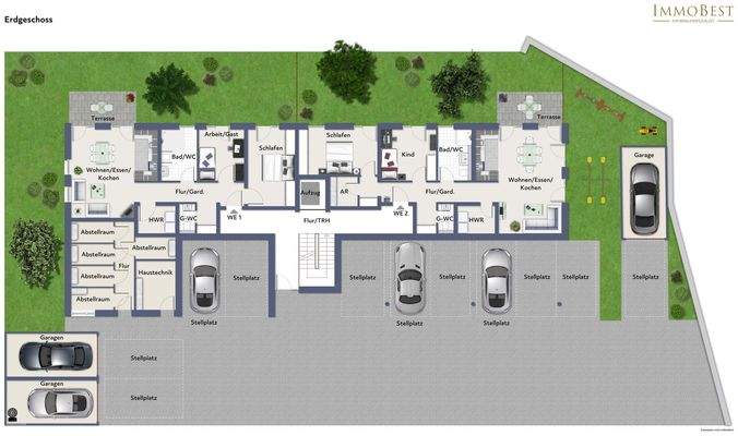 Grundriss Erdgeschoss