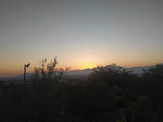 Blick von der Terrasse