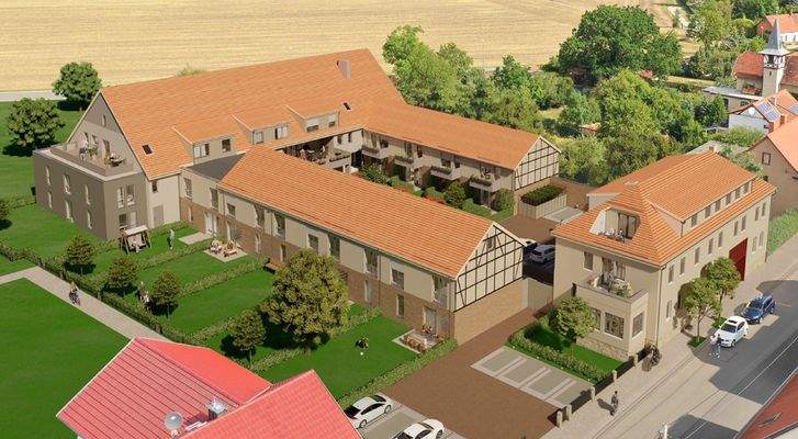 Erfurt Vieselbach Bahnhofsalle 40 Visualisierung -