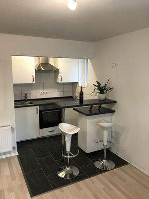 Einbauküche mit Theke