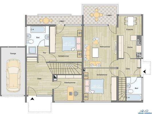 Grundriss Erdgeschoss