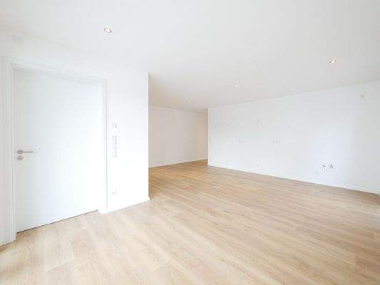 Küche und Wohnzimmer