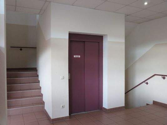 Eingangsbereich von außen