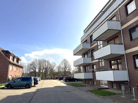 Ansicht mit Stellplatz