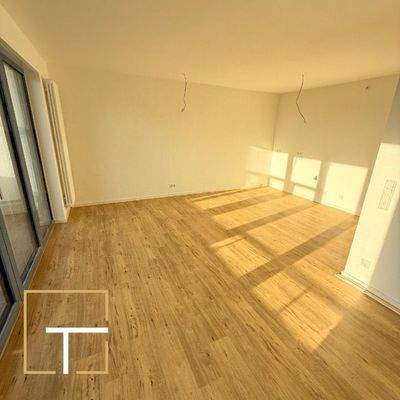 Helles Penthouse-Wohnzimmer