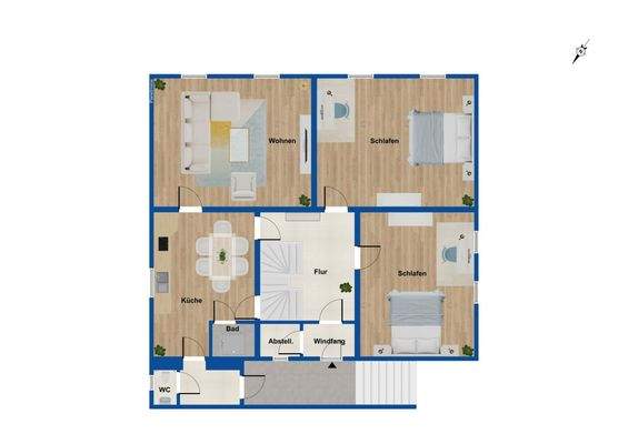 Grundriss Erdgeschoss