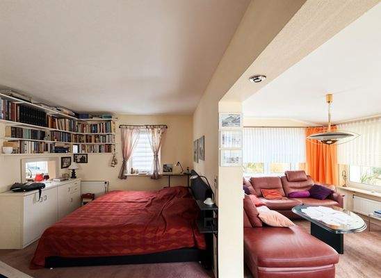 Schlaf- und Wohnbereich