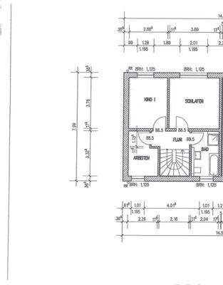 Grundriss Obergeschoss
