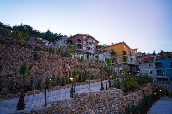 Apartments in Well-Equipped Secure Complex in Fethiye Taşyaka