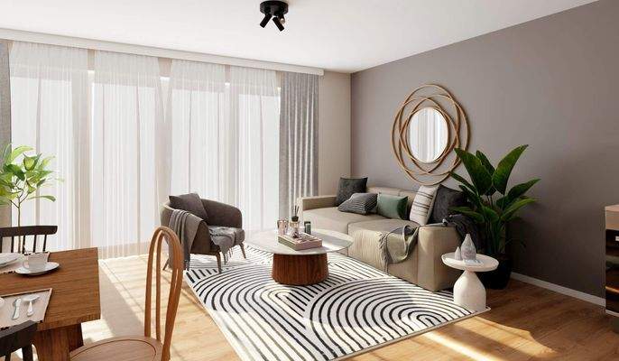 Im Wohnzimmer kommt Ihre Familie zusammen