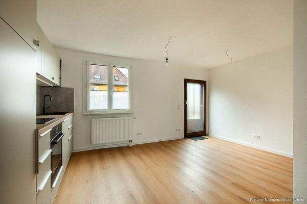 EG Küche mit Zugang zum Garten