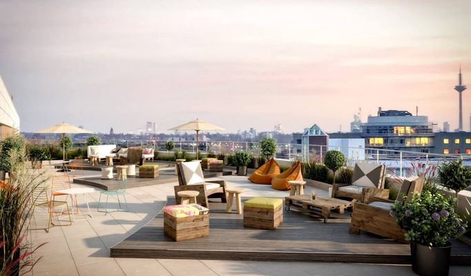 Dachterrasse