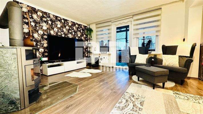 EG Wohn / Esszimmer / Küche offen - Zugang Balkon