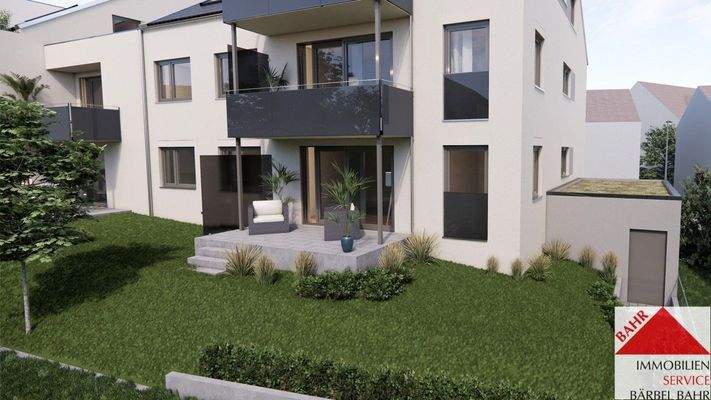 Projektierte Ansicht WE 1