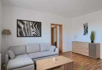 Blick ins Wohnzimmer